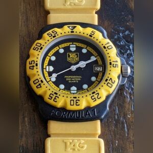 Vtg Tag Heuer Formula 1 380.513/1 Quartz Men's Or Unisex Watch 35mm Swiss Made
